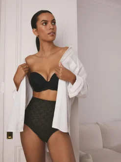 Next Black Full Brief N. Premium Sculpting Shaping Knickers^Women Shapewear