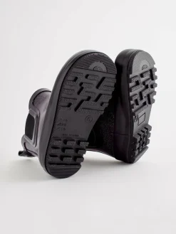 Next Black Glitter Chelsea Wellies^ Baby Winter Clothing|Boots