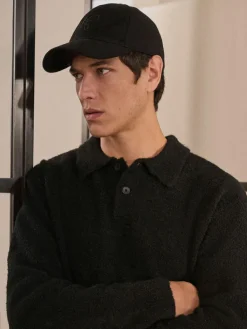 Online Next Black High Build Embroidery Cap