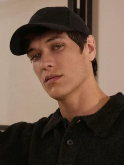 Online Next Black High Build Embroidery Cap