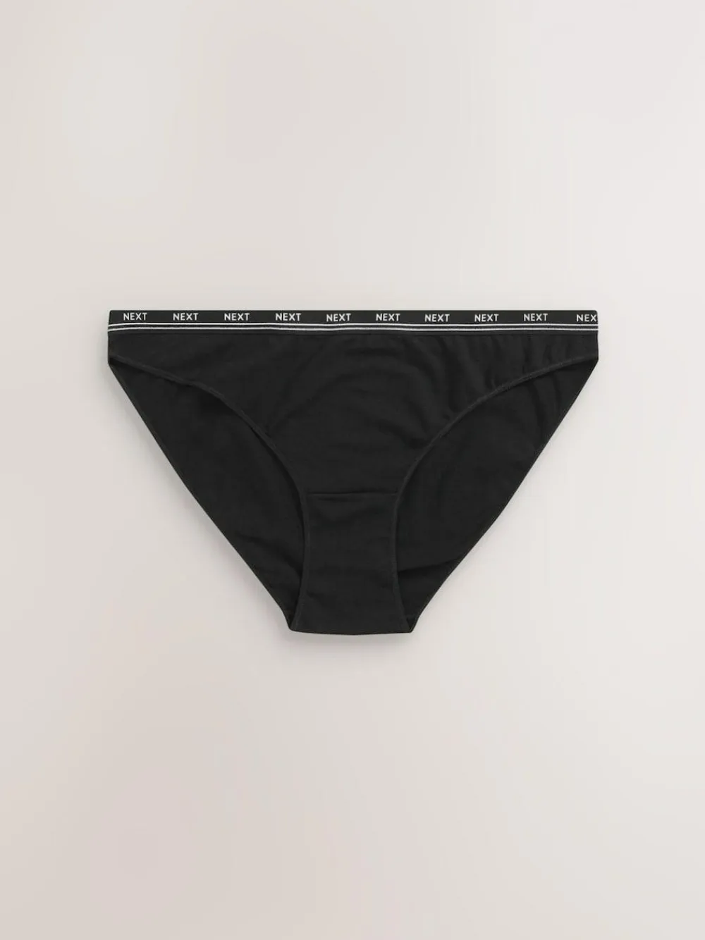 Next High Leg Cotton Logo Knickers 7 Pack^Women Panties|All Lingerie