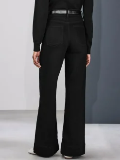 Next High Rise Stretch Wide Leg Jeans^Women Jeans|Jeans