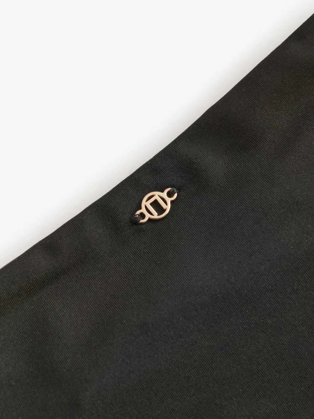 New Next High Waist High Leg Bikini Bottoms Black