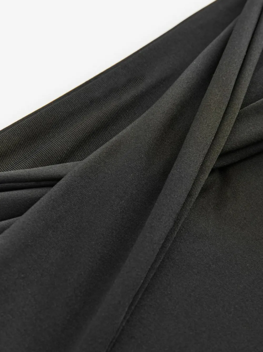 New Next High Waist High Leg Bikini Bottoms Black