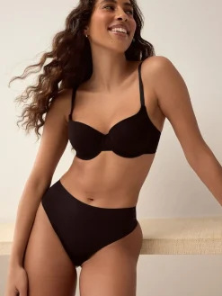 Next High Waisted Thong No VPL Comfort Knickers 3 Pack^Women Panties|All Lingerie