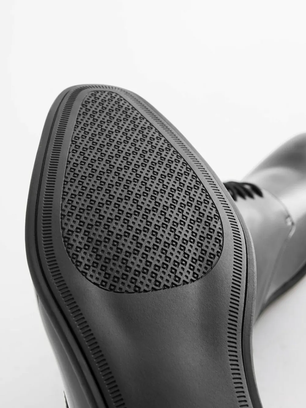 Next Black Hi-shine Derby Lace- Up Shoes^ Shoes