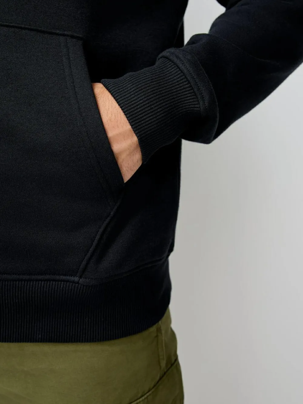 Discount Next Black Hooded Nirvana Licence Graphic Print Zip Through Hoodie