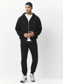 Discount Next Interlock Soft Touch Cuffed Joggers Black