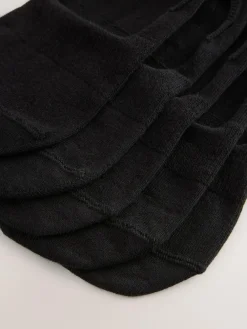 Discount Next Invisible Socks 5 Pack Black