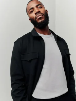 Clearance Next Jersey Jacket Black