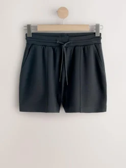 Next Black Jersey Shorts^Women Shorts