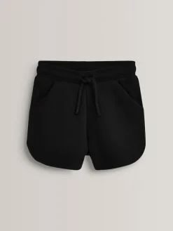 Hot Next Jersey Shorts (3-16yrs) Black
