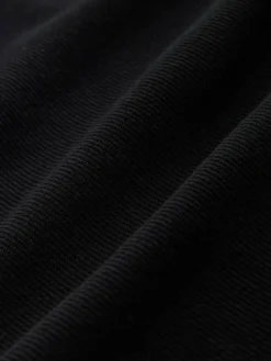 Next Black Jersey Twill Popper Shacket^ Shirts|Coats & Jackets
