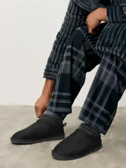 Next Knitted Cuff Boot Slippers^ Slippers|Slippers