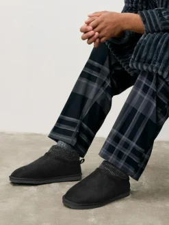 Next Knitted Cuff Boot Slippers^ Slippers|Slippers