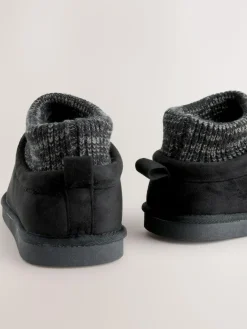 Next Knitted Cuff Boot Slippers^ Slippers|Slippers