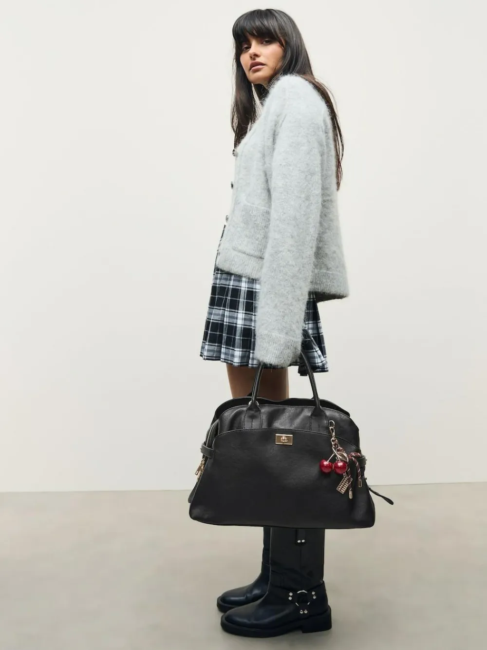 Next Large Tote Bag with Charms^Women Bags