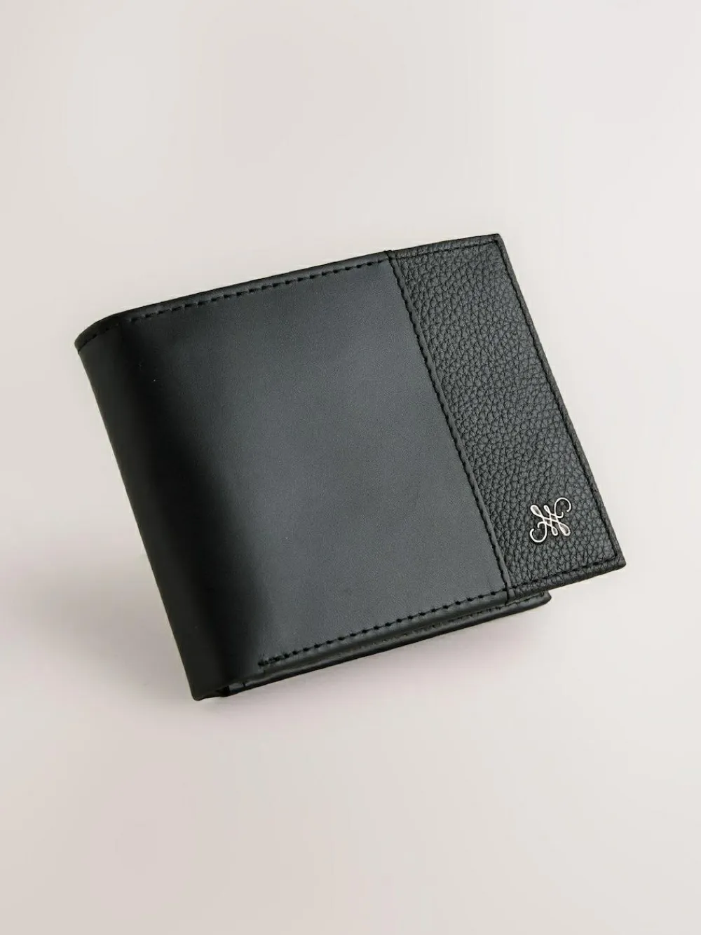Online Next Leather Bifold Wallet Black
