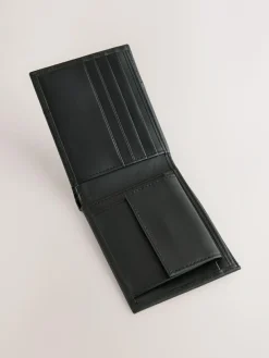 Online Next Leather Bifold Wallet Black