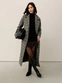 Sale Next Forever Comfort® Flat Chisel Toe Knee High Boots Black Leather