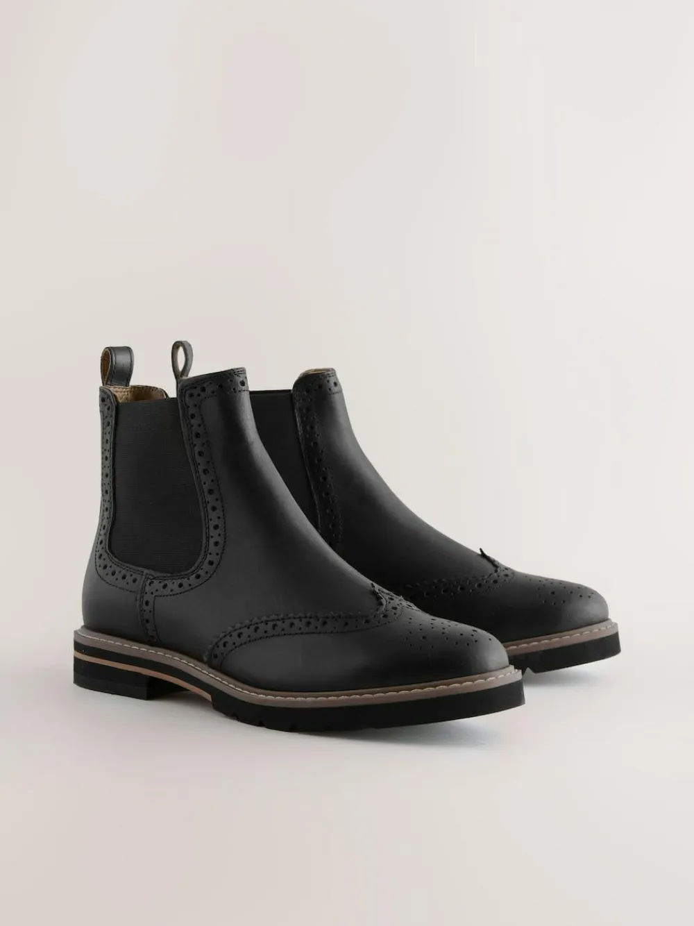 Next Forever Comfort® Brogue Detail Chelsea Boots^Women Boots & Wellies|Boots