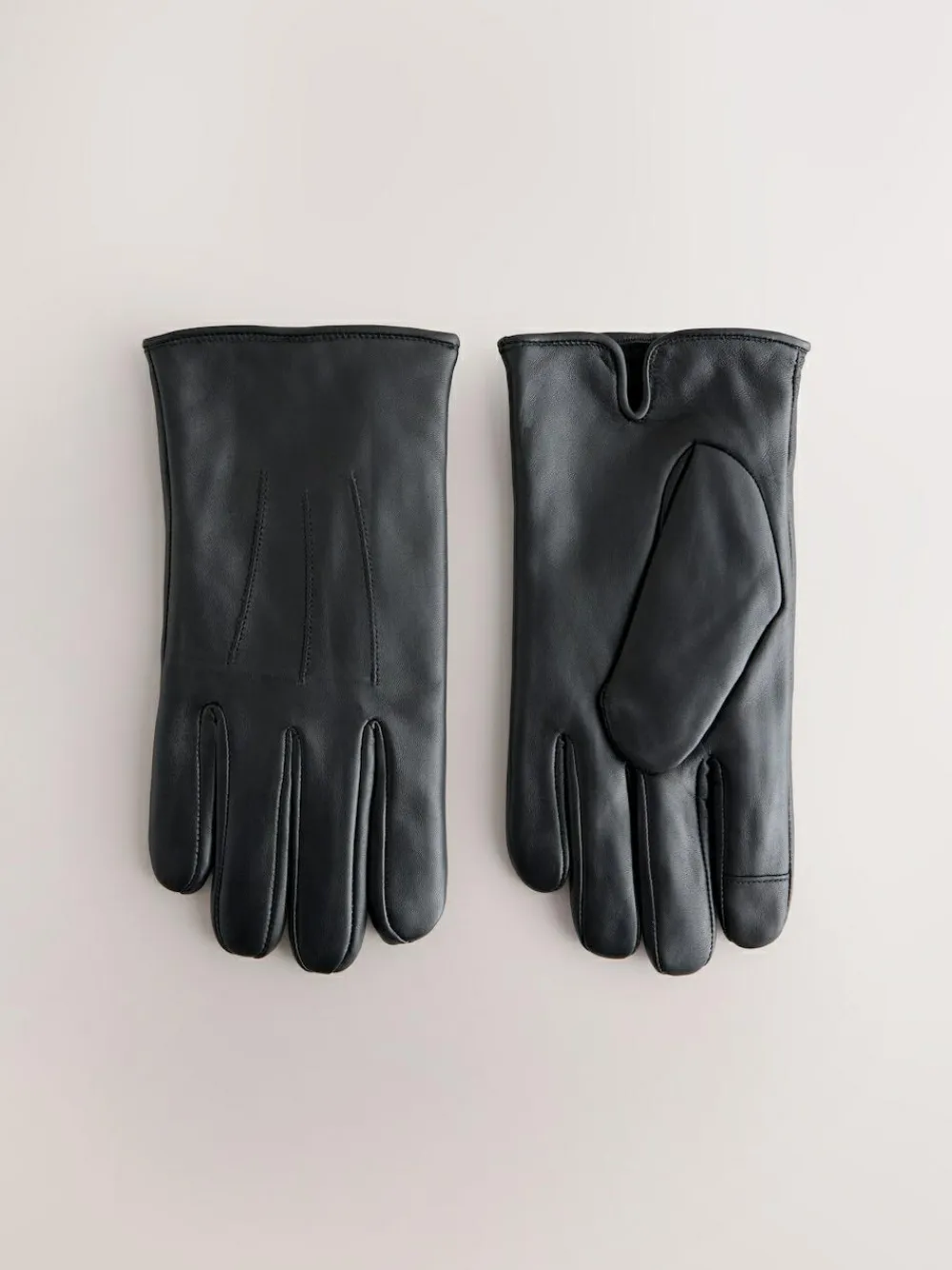 Next Black Leather Gloves^ Hats, Gloves & Scarves|Hats, Scarves & Gloves