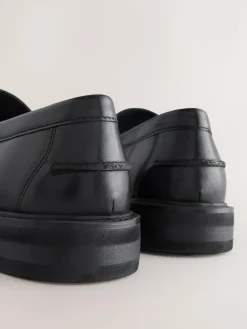 Next Leather Tassel Loafers^ Shoes