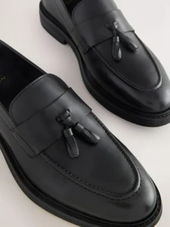 Next Leather Tassel Loafers^ Shoes