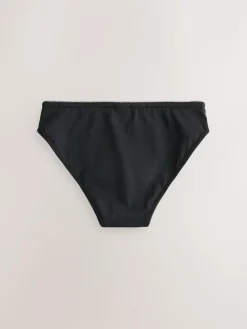 Discount Next Period Bikini Briefs 2 Pack (7-16yrs) Black Light