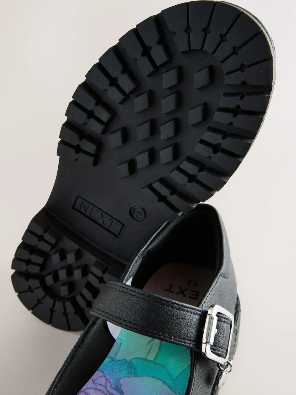 Next Black Lilo & Stitch Mary Jane School Shoes^ Shoes