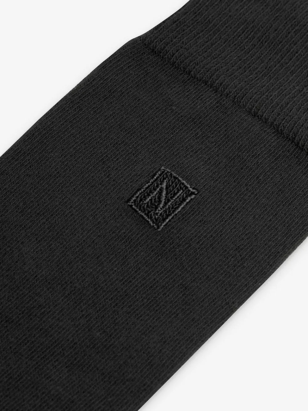 Clearance Next 5 Pack Embroidered Lasting Fresh Socks Black Logo