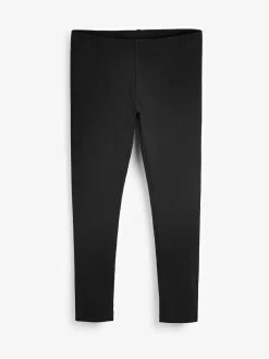 Next Black Long Length Leggings 3 Pack (3-16yrs)^ Pants & Leggings|Pants & Leggings
