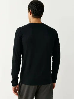 Best Next Long Sleeve Layering T-Shirts 5 Pack Black