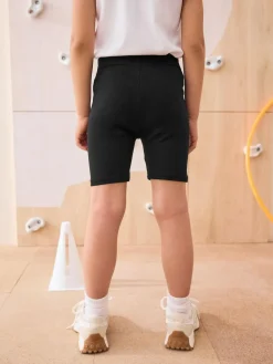Next Longer Length 2 Pack Cotton Rich Stretch Cycle Shorts (3-16yrs)^ Shorts & Skirts