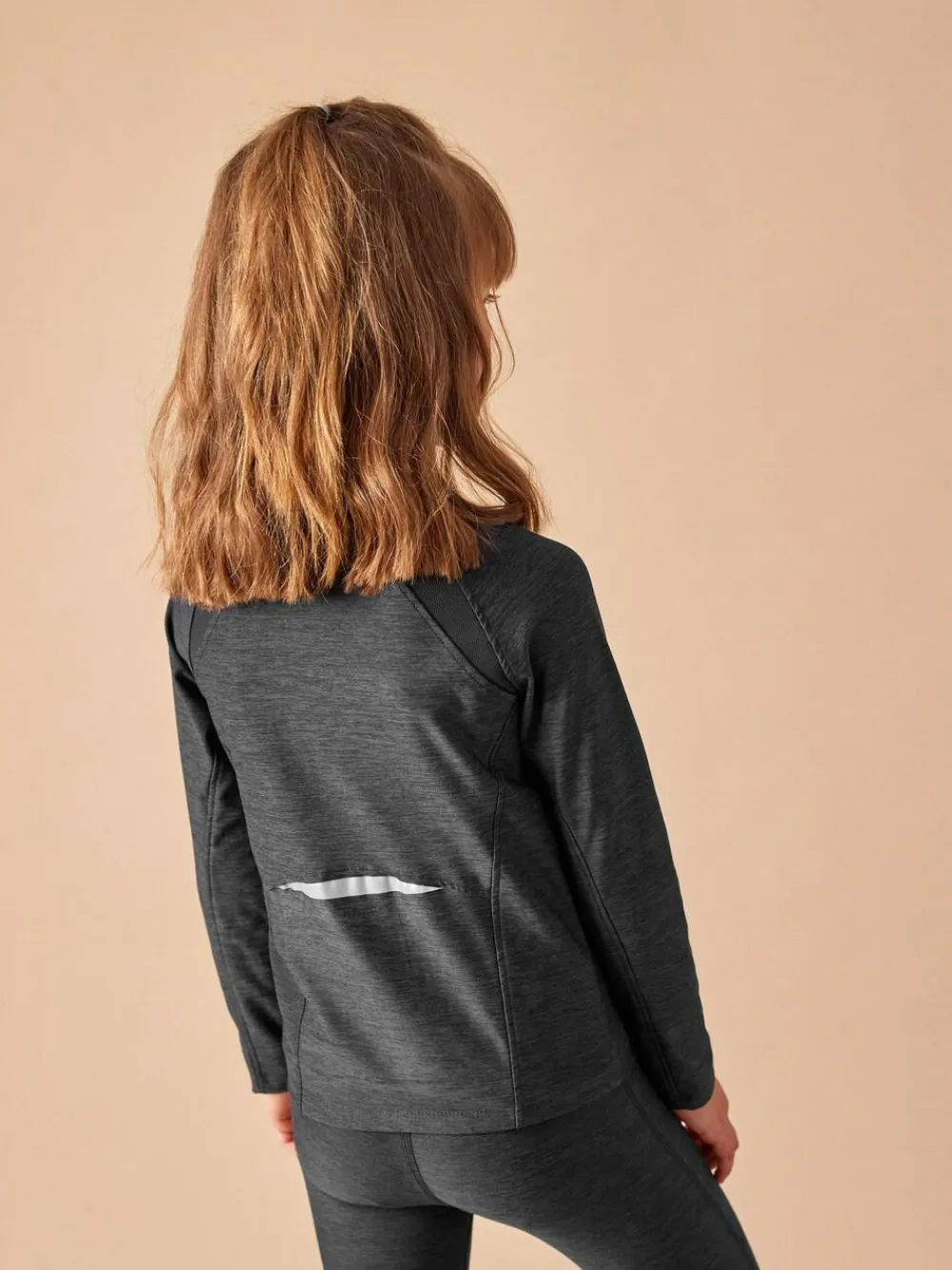 Discount Next Sports Zip Through Jacket (3-16yrs) Black Marl