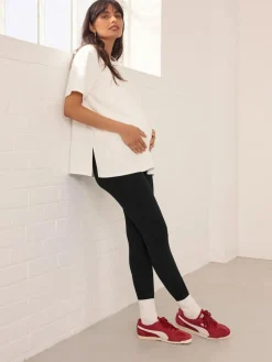 Next Black Maternity Leggings 2 Pack^Women Leggings & Sweatpants