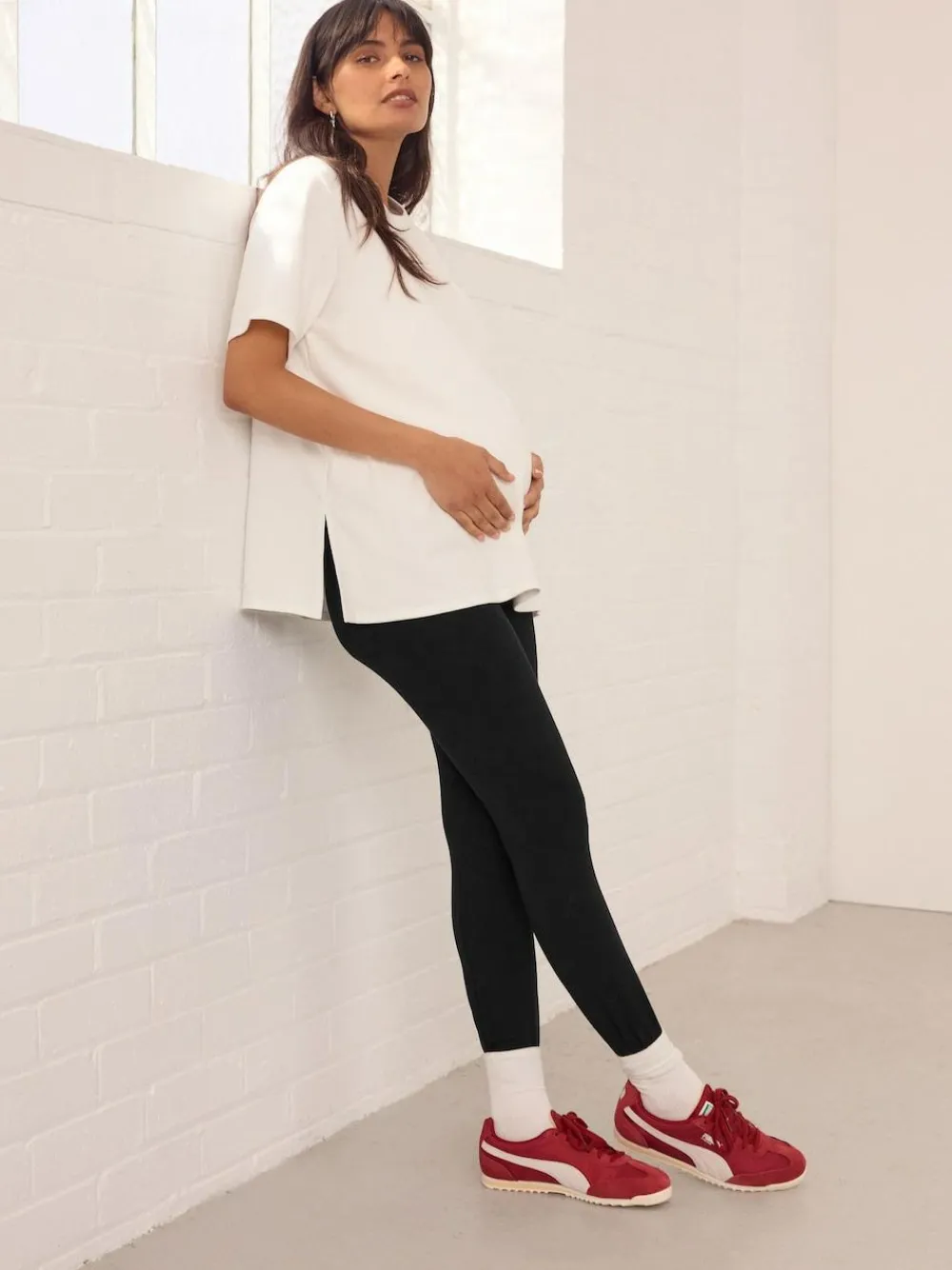 Next Black Maternity Leggings 2 Pack^Women Leggings & Sweatpants