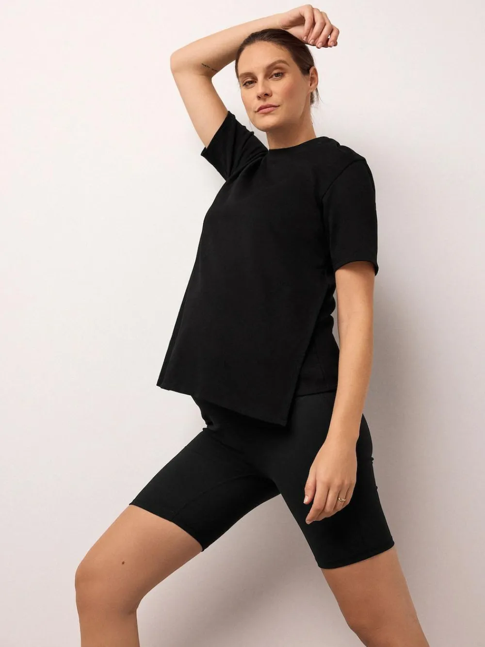 Clearance Next Black Maternity Sports Shorts