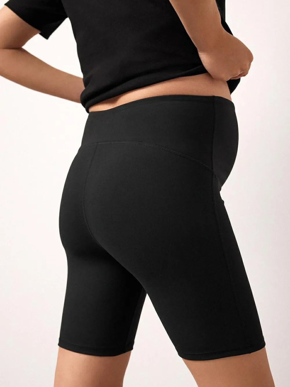 Clearance Next Black Maternity Sports Shorts