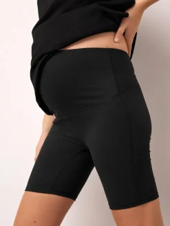 Clearance Next Black Maternity Sports Shorts