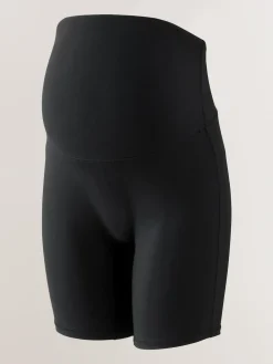 Clearance Next Black Maternity Sports Shorts