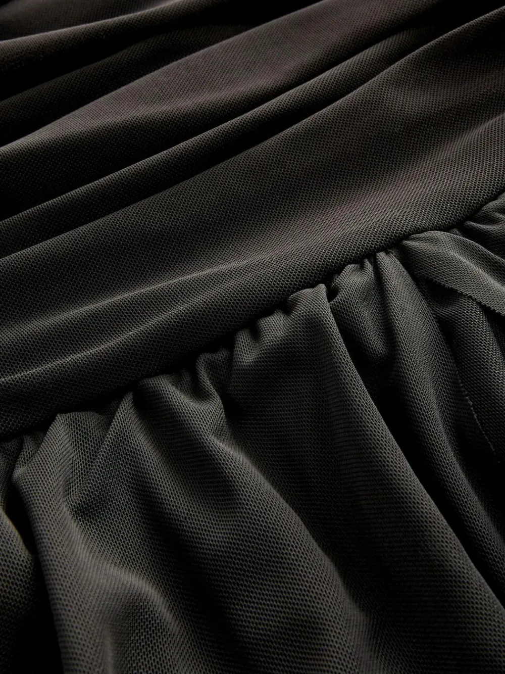 Discount Next Black Mesh Multiway Wedding Guest Bridesmaid Maxi Dress