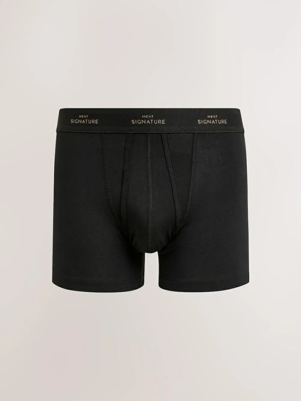 Online Next Black Metallic 4 pack Signature A-Fronts Boxers