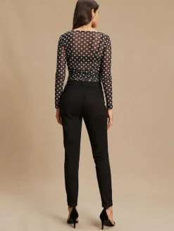 Sale Next Mid Rise Stretch Skinny Jeans Black