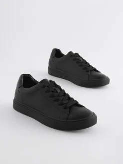 Next Black Minimal Trainers^ Shoes