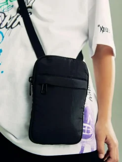 Next Black Mobile Phone Bag