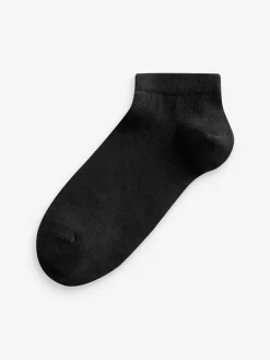 Best Next Modal Trainer Socks 4 Pack Black