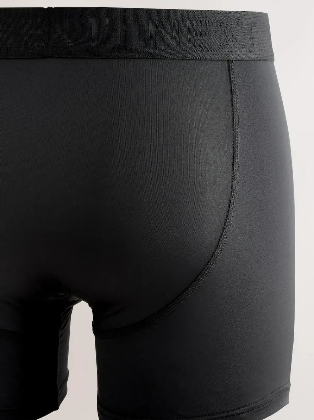 Discount Next Black Motionflex 5 Pack A-Front Cotton Rich Boxers
