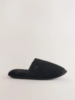 New Next Mule Slippers Black