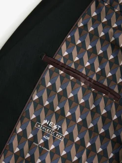 New Next Muscle Fit Motionflex Stretch Suit Jacket Black